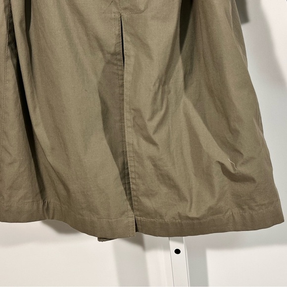 Saks Fifth Avenue Rain & Stain Repellent Trench Coat – Olive – Kids 10 - Picture 6 of 10
